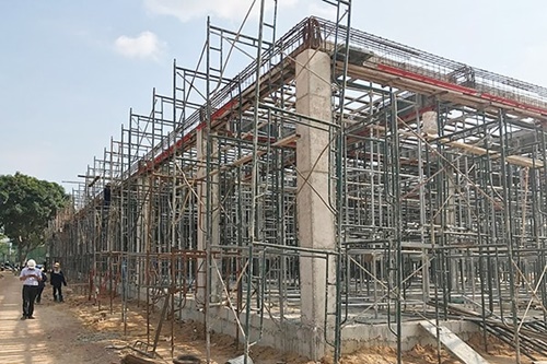 giàn giáo mới ở miền nam